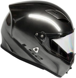 LS2 Street Fighter Helmet Solid -Motorcycle Helmet Store ls2 street fighter helmet solid gloss brushed alloy right 94469.1617070348