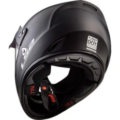 LS2 Street Fighter Helmet Solid -Motorcycle Helmet Store ls2 street fighter helmet solid matte black bottom 10123.1617070392