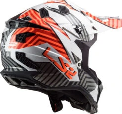 LS2 Subverter Evo Astro Helmet -Motorcycle Helmet Store ls2 subverter evo astro helmet white orange back 07848.1633132249
