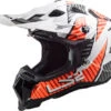 LS2 Subverter Evo Astro Helmet -Motorcycle Helmet Store ls2 subverter evo astro helmet white orange front left 95581.1633132249