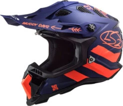 LS2 Subverter Evo Cargo Helmet -Motorcycle Helmet Store ls2 subverter evo cargo helmet blue orange front left 03010.1633132475