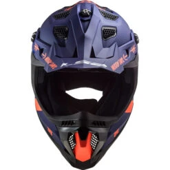 LS2 Subverter Evo Cargo Helmet -Motorcycle Helmet Store ls2 subverter evo cargo helmet blue orange front 67816.1633132475
