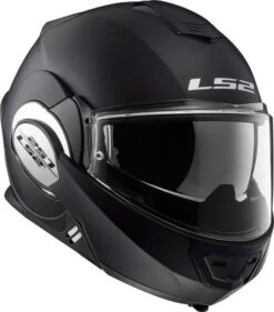 LS2 Valiant Helmet Matte Black -Motorcycle Helmet Store ls2 valiant helmet solid matte black front right 81457.1617189653