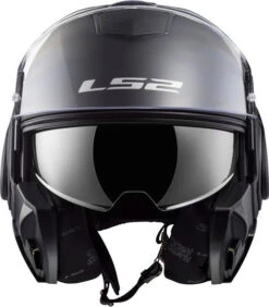 LS2 Valiant Helmet Matte Black -Motorcycle Helmet Store ls2 valiant helmet solid matte black front shield 66799.1617189675