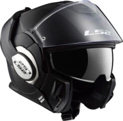 LS2 Valiant Helmet Matte Black -Motorcycle Helmet Store ls2 valiant helmet solid matte black right 40040.1617189661