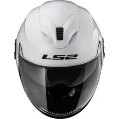 LS2 Verso Helmet Solid -Motorcycle Helmet Store ls2 verso helmet solid white top 72995.1617196554