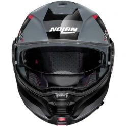 Nolan N100-5 Hilltop Helmet -Motorcycle Helmet Store nolan 100 5 hilltop helmet grey black front 81339.1683788420