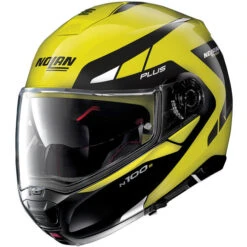 Nolan N100-5 Milestone Helmet -Motorcycle Helmet Store nolan 100 5 milestone helmet yellow black 49910.1683790752