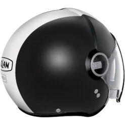 Nolan N21 Visor Dolce Vita Helmet -Motorcycle Helmet Store nolan n21 dolce vita helmet black white back right 71992.1684711474