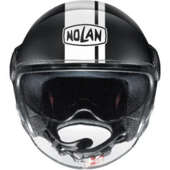 Nolan N21 Visor Dolce Vita Helmet -Motorcycle Helmet Store nolan n21 dolce vita helmet black white front 00570.1684711468