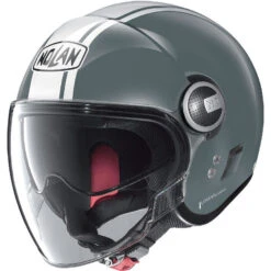 Nolan N21 Visor Dolce Vita Helmet -Motorcycle Helmet Store nolan n21 dolce vita helmet grey 92948.1684711462