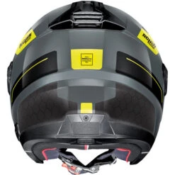Nolan N40-5 Pivot Helmet -Motorcycle Helmet Store nolan n40 5 pivot helmet yellow grey black back 66438.1684194790