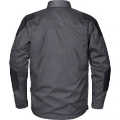 Scorpion Abrams Riding Shirt -Motorcycle Helmet Store scorpion abrams riding shirt grey back 01665.1573609011