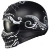 Scorpion Covert El Malo Helmet -Motorcycle Helmet Store scorpion covert el malo helmet matte black left 40420.1640181160