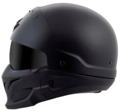 Scorpion Covert Helmet Solids -Motorcycle Helmet Store scorpion covert helmet matte black back left mask 18257.1518684576