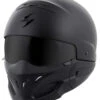 Scorpion Covert Helmet Solids 1 Scorpion Covert Helmet Solids -Motorcycle Helmet Store scorpion covert helmet matte black front mask 15435.1518684567