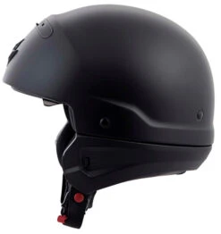 Scorpion Covert Helmet Solids -Motorcycle Helmet Store scorpion covert helmet matte black left no visor 50016.1518684600