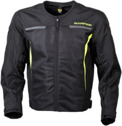 Scorpion Drafter II Jacket -Motorcycle Helmet Store scorpion drafter ii jacket hi viz front 38362.1573525862