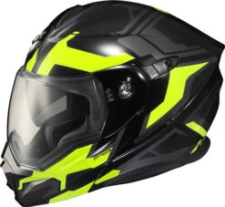 Scorpion EXO-AT950 Ellwood Helmet -Motorcycle Helmet Store scorpion exo at950 ellwood helmet hi vis no visor 12756.1618987098