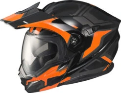 Scorpion EXO-AT950 Ellwood Helmet -Motorcycle Helmet Store scorpion exo at950 ellwood helmet orange 47321.1618987062
