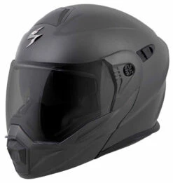 Scorpion EXO-AT950 Solid Helmet -Motorcycle Helmet Store scorpion exo at950 helmet matte anthracite front no peak 09722.1518667103