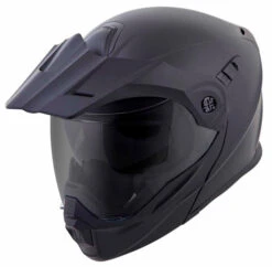 Scorpion EXO-AT950 Solid Helmet -Motorcycle Helmet Store scorpion exo at950 helmet matte anthracite front top 01279.1518667090