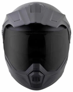 Scorpion EXO-AT950 Solid Helmet -Motorcycle Helmet Store scorpion exo at950 helmet matte anthracite front 35921.1518667085