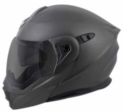 Scorpion EXO-AT950 Solid Helmet -Motorcycle Helmet Store scorpion exo at950 helmet matte anthracite left standard 52897.1518667113