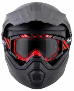 Scorpion EXO-AT950 Solid Helmet -Motorcycle Helmet Store scorpion exo at950 helmet matte black front goggles 34767.1518667182