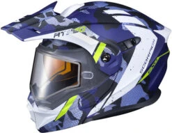Scorpion EXO-AT950 Outrigger Helmet - Dual Shield -Motorcycle Helmet Store scorpion exo at950 outrigger helmet matte blue dual pane shield 98902.1573441125