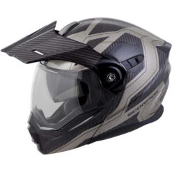 Scorpion EXO-AT950 Tucson Helmet Sand XS -Motorcycle Helmet Store scorpion exo at950 tucson helmet titanium clear shield 27825.1571279732
