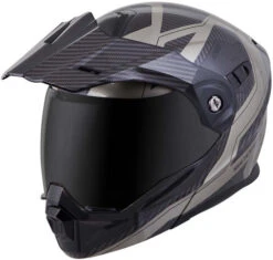 Scorpion EXO-AT950 Tucson Helmet Sand XS -Motorcycle Helmet Store scorpion exo at950 tucson helmet titanium front 53166.1553738921