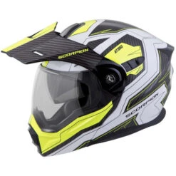 Scorpion EXO-AT950 Tucson Helmet Sand XS -Motorcycle Helmet Store scorpion exo at950 tucson helmet white neon clear shield 68124.1553739195