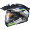 Scorpion EXO-AT950 Zec Snow Helmet - Electric Shield 2 Scorpion EXO-AT950 Zec Snow Helmet - Electric Shield -Motorcycle Helmet Store scorpion exo at950 zec electric shield helmet blue hi viz 75352.1698284779