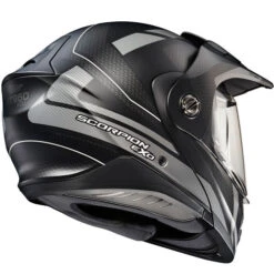 Scorpion EXO-AT960 Hicks Helmet -Motorcycle Helmet Store scorpion exo at960 hicks helmet phantom back 98005.1678438571