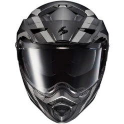 Scorpion EXO-AT960 Hicks Helmet -Motorcycle Helmet Store scorpion exo at960 hicks helmet phantom front 19662.1678438557