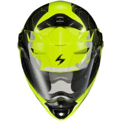 Scorpion EXO-AT960 Topographic Helmet -Motorcycle Helmet Store scorpion exo at960 topographic helmet hi viz black top 68130.1678437422