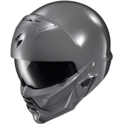 Scorpion EXO Covert 2 Helmet -Motorcycle Helmet Store scorpion exo covert 2 helmet cement front left 62147.1699014857