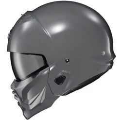 Scorpion EXO Covert 2 Helmet -Motorcycle Helmet Store scorpion exo covert 2 helmet cement left 39004.1699014845