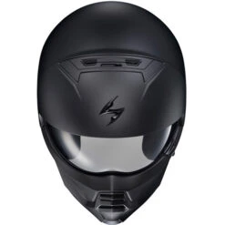 Scorpion EXO Covert 2 Helmet -Motorcycle Helmet Store scorpion exo covert 2 helmet matte black front top 16935.1699014870