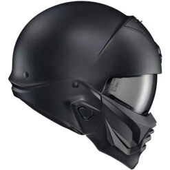 Scorpion EXO Covert 2 Helmet -Motorcycle Helmet Store scorpion exo covert 2 helmet matte black right 24412.1699014862