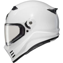 Scorpion EXO Covert FX Helmet -Motorcycle Helmet Store scorpion exo covert fx helmet white clear shield 74472.1678927343