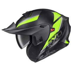 Scorpion EXO-GT930 Transformer Modulus Helmet 15 Scorpion EXO-GT930 Transformer Modulus Helmet -Motorcycle Helmet Store scorpion exo gt930 transformer modulus helmet peak visor black hi viz green left 88197.1639482611