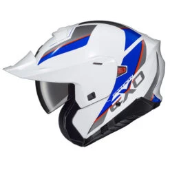 Scorpion EXO-GT930 Transformer Modulus Helmet 19 Scorpion EXO-GT930 Transformer Modulus Helmet -Motorcycle Helmet Store scorpion exo gt930 transformer modulus helmet peak visor white blue red left 89222.1639482732