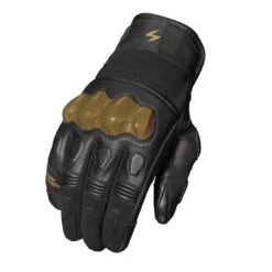Scorpion Hybrid Air Gloves -Motorcycle Helmet Store scorpion exo mens hybrid air glove black gold back 24899.1664239940