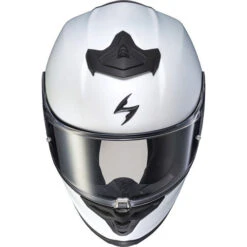 Scorpion EXO-R1 Air Helmet Solid -Motorcycle Helmet Store scorpion exo r1 air helmet solid matte pearl white top clear shield 80807.1579132502