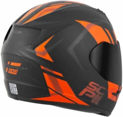 Scorpion EXO-R320 Endeavor Helmet -Motorcycle Helmet Store scorpion exo r320 endeavor helmet black orange back right 37637.1518530122