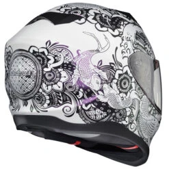 Scorpion EXO-T520 Nama-Sushi Helmet 13 Scorpion EXO-T520 Nama-Sushi Helmet -Motorcycle Helmet Store scorpion exo t520 nama sushi white chameleon Rear 34081.1664111963