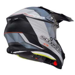 Scorpion VX-16 Prism Helmet -Motorcycle Helmet Store scorpion exo vx16 prism matte grey black rear right 94048.1663878864