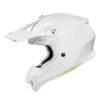 Scorpion VX-16 Helmet Solids -Motorcycle Helmet Store scorpion exo vx16 solid gloss white profile left 79456.1663880429